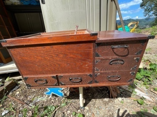 収納付き火鉢タンス※商談中※