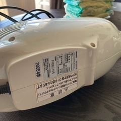 【13日お渡し予定】ツインバード　掃除機　紙パック付きの画像