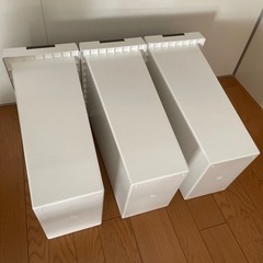 ゴミ箱 フタ付 分別 ダストボックス キッチン 3個セットの画像