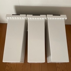 ゴミ箱 フタ付 分別 ダストボックス キッチン 3個セットの画像