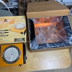 未使用品　置き炉　電気コンロセット　囲炉裏　B-2