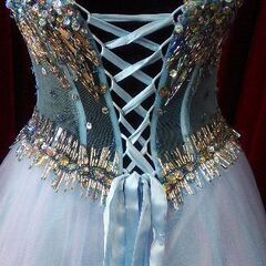 ★SALE★☆USED☆　ライトブルー・パーティードレス（Angel R）の画像