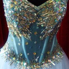 ★SALE★☆USED☆　ライトブルー・パーティードレス（Angel R）の画像