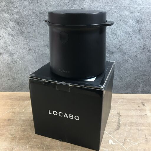 6/3 終【美品】2022年製 LOCABO ロカボ 糖質カット炊飯器 JM-C20E-B 動作確認済 菊MZ