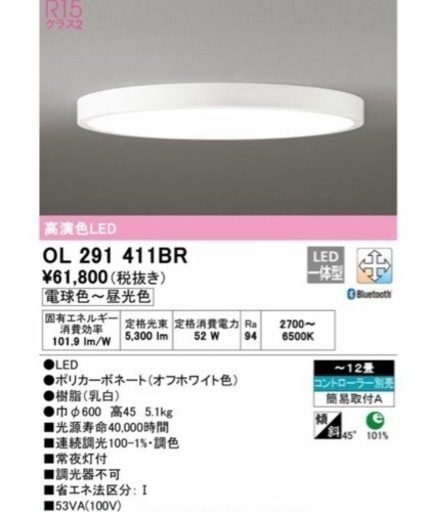 OL291411BR シーリングライト