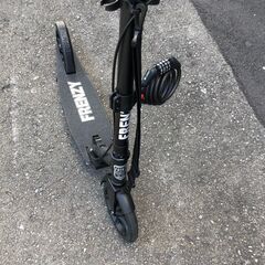 キックボード フレンジーFR205 折り畳み 黒色(定価24000円)の画像