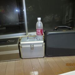 ハードかばん。ケース3点セットで。