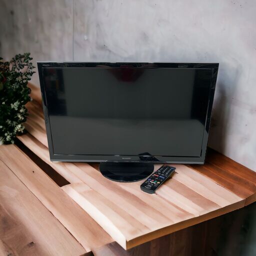 23C137_5 【札幌発】SHARP/シャープ AQUOS 2T-C24AD 液晶カラーテレビ 24インチ 2020年製 リモコン付 HDMIx2【店頭引き取り歓迎】