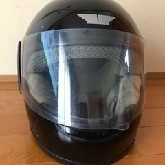 年内お引取り、1,500円❗️ヤマハ　フルフェイスヘルメット中古品　黒