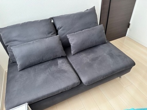 【取りに来られる方】IKEA ソファ　ソーデルハムン 3人がけ