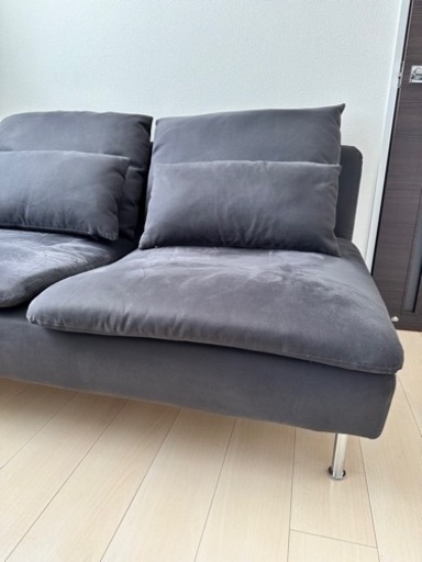 【取りに来られる方】IKEA ソファ　ソーデルハムン 3人がけ
