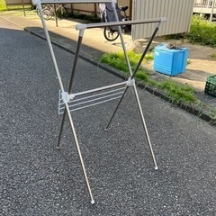 Ｘ型ハンガーラック　室内物干し竿　（整理番号3）