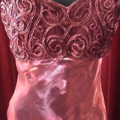 ★SALE★☆USED☆　レッド・パーティードレス（F.I.E.S.T.A）の画像