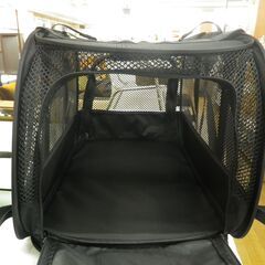 トヨタ 純正 車内用ペットキャリー Mサイズ DOGサークル ～15kg 布製 メッシュ ブラック TOYOTA 犬 札幌 西岡店の画像