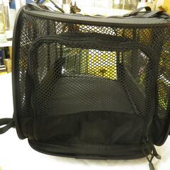 トヨタ 純正 車内用ペットキャリー Mサイズ DOGサークル ～15kg 布製 メッシュ ブラック TOYOTA 犬 札幌 西岡店の画像