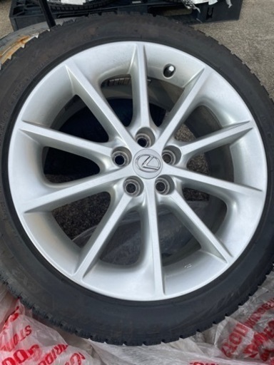 LEXUS純正ホイール+BRIDGESTONE スタッドレスタイヤVRX2 4本組