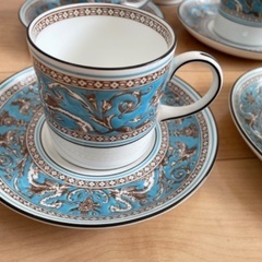 値下。ウェッジウッド  フロレンティーンターコイズ   の画像