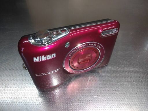 Nikon デジタルカメラ COOLPIX L32 光学5倍ズーム 2005万画素 乾電池タイプ