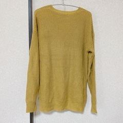 GRL ニット F マスタードの画像