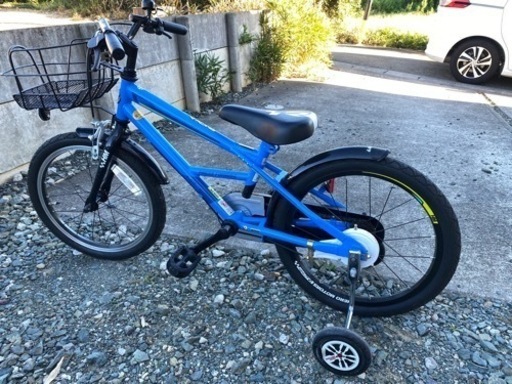 子供用自転車　18インチ　補助輪付き