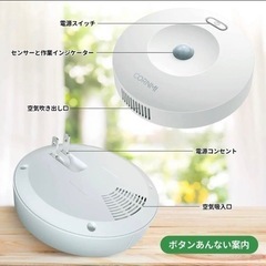 新品最安値★ペット脱臭機 マイナスイオン オゾン発生器の画像