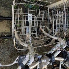 新品未使用　ステンレス　自転車　前かごの画像