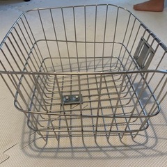 新品未使用　ステンレス　自転車　前かごの画像
