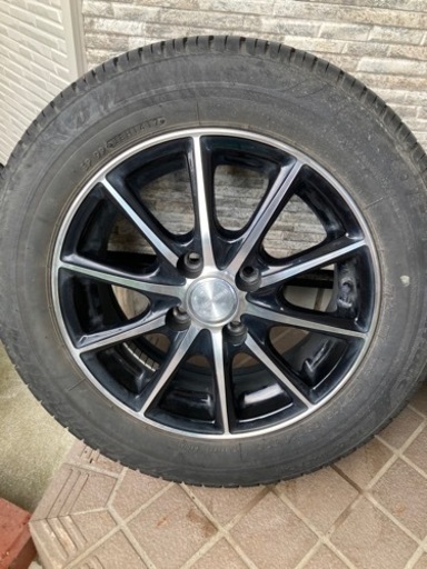 【お取引中】アルミホイール４本セット★保護用タイヤ付き