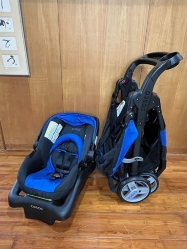 残り１点！ほぼ新品ベビーカートラベルセット