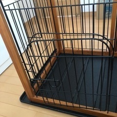 『交渉中』木製　ペットサークル　リッチェル　ゲージ　犬の画像