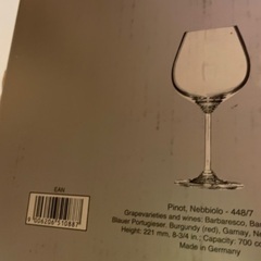 ワイングラス　4脚セット　RIEDEL 未使用品の画像