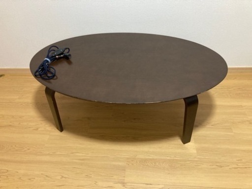 ニトリ 楕円形 コタツテーブル 120cm ニトリ - こたつテーブル（楕円形）の通販 by ちー926's shop