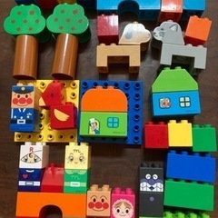 アンパンマン「はじめてのブロックバケツ」の画像