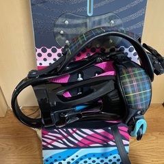 初心者用スノーボード（kissmark板+headビンディング）の画像