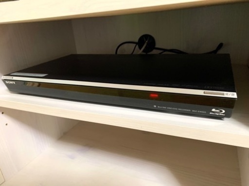 SONYブルーレイ/DVDレコーダー500GB/2番組同時録画