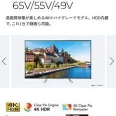 フナイ 65型液晶TV 四街道渡し　　