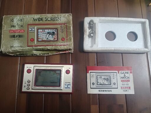 任天堂　オクトパス　ゲーム\u0026ウォッチ　動作確認済み