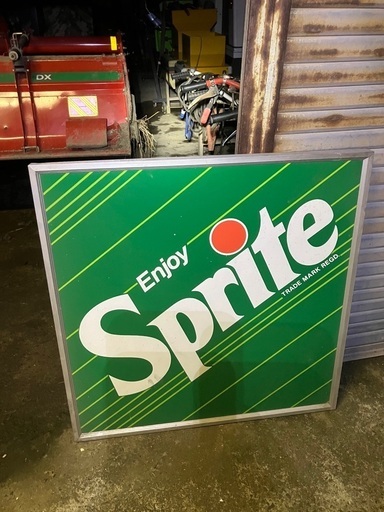 ホーロー看板　スプライト　他にもあります