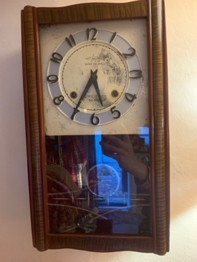 EIKEISHA 振り子時計　ゼンマイ式