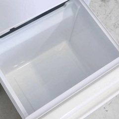 【2020年製•201L】アクア AQUA 冷蔵庫 2ドア 右開き 201L AQR-20K-W ミルクの画像