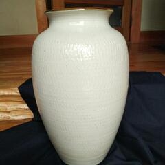 砥部焼 壺　青芳窯 陶磁器 置物の画像