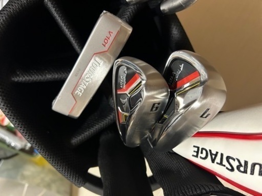 BRIDGESTONE(ブリヂストン) ゴルフクラブセット メンズ TOURSTAGE V101 キャディバッグ付きクラブ10本セット