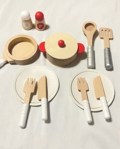 【1点のみ!】 木製 おままごと セット キッチン 女の子 プレゼント 知育玩具