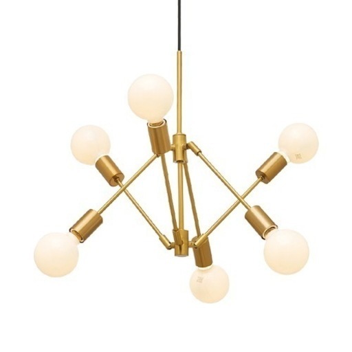 【購入者決定品】unico Gradiska ペンダントライト ゴールド