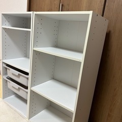 ニトリ　カラボ　カラーボックスの画像