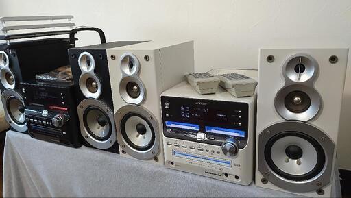 ビクター ミニコンポ UX−W500 ２台