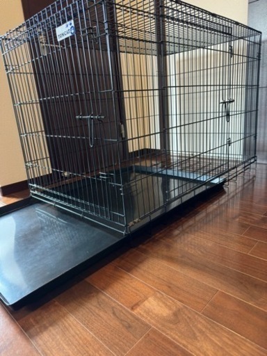 中型犬 大型犬に最適 屋根つきケージ