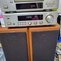 DENON　アンプ　CDプレーヤ　スピーカ2個