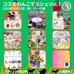 【🐾10/12（木）出店🐾】フライトわんこマルシェVol.1～三ノ宮～