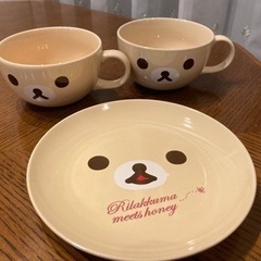 リラックマ　どんぶり、コリラックマ　スープマグの画像